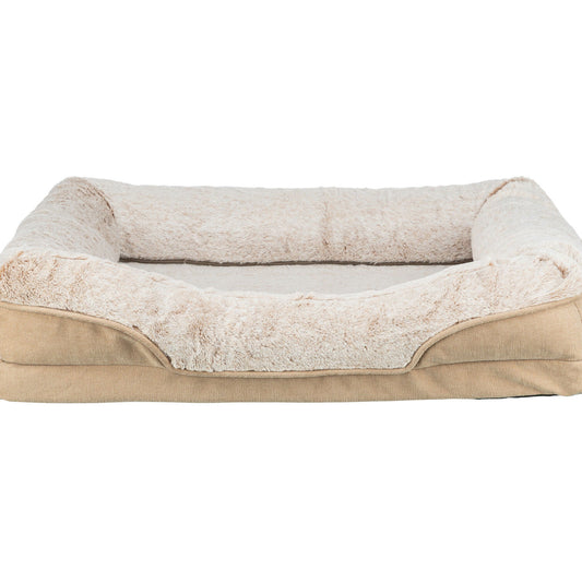 KIZUNA Lino Vital Beige | Cama Ortopédica Viscoelástica