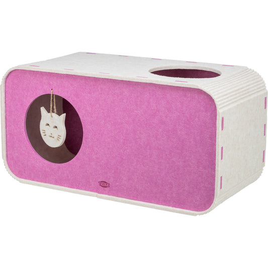 KIZUNA Merle | Cueva Interactiva 2 en 1 para Gatos