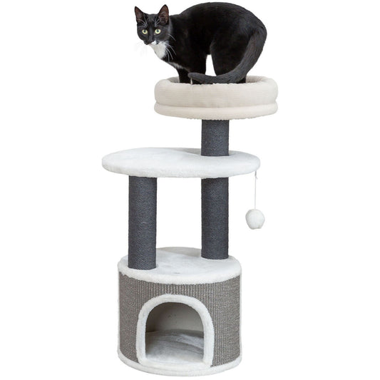 KIZUNA Marco | Rascador Premium con Cueva y Cama para Gatos
