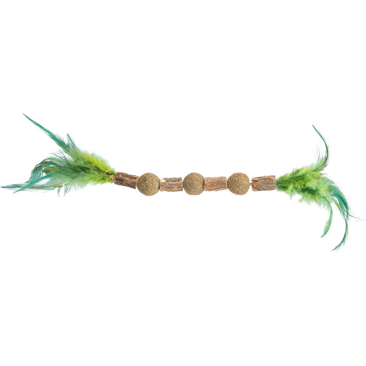 Cadena Natural Matatabi & Catnip | Juguete Dental para Gatos