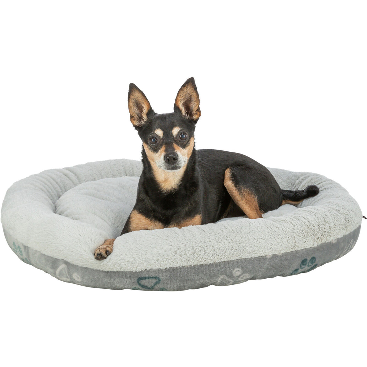KIZUNA Jimmy Soft | Cama Redonda de Felpa Suave