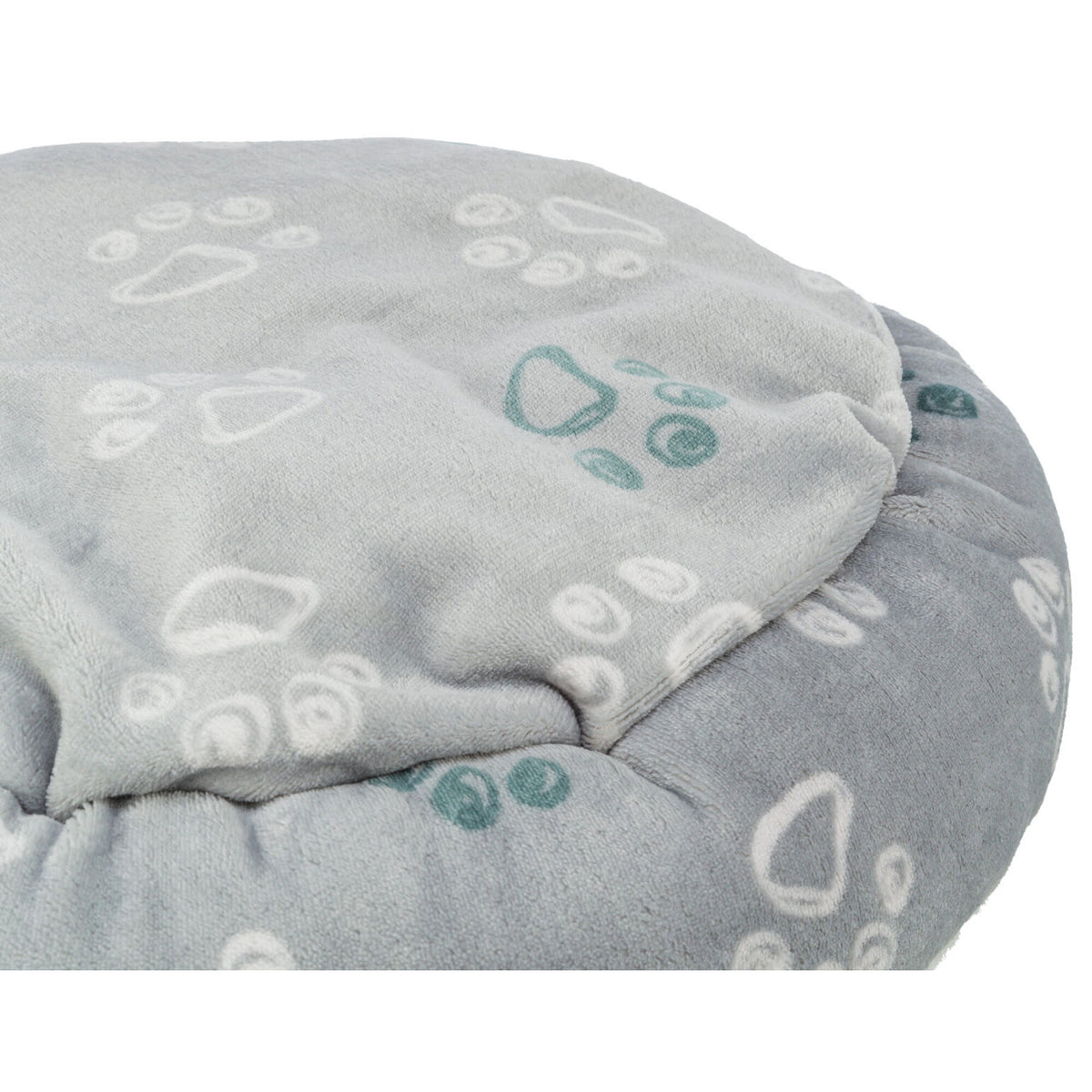KIZUNA Jimmy Soft | Cama Redonda de Felpa Suave