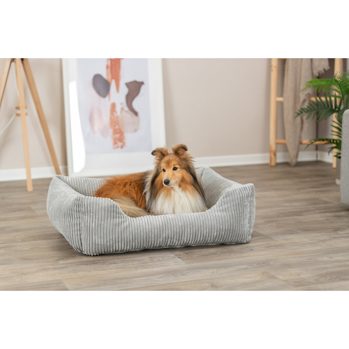 KIZUNA Jonna | Cama Ortopédica de Felpa Acanalada