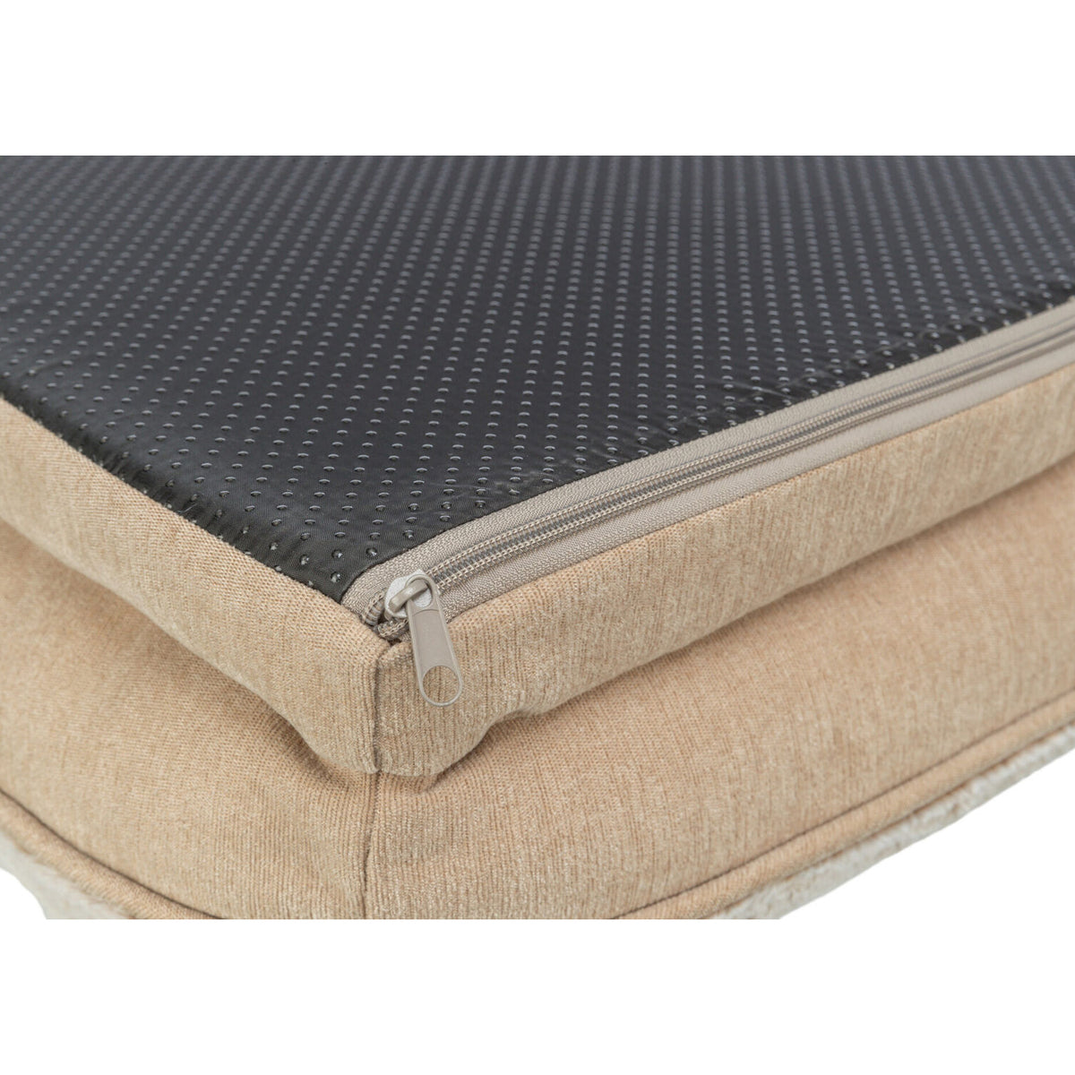 KIZUNA Lino Vital Beige | Cama Ortopédica Viscoelástica