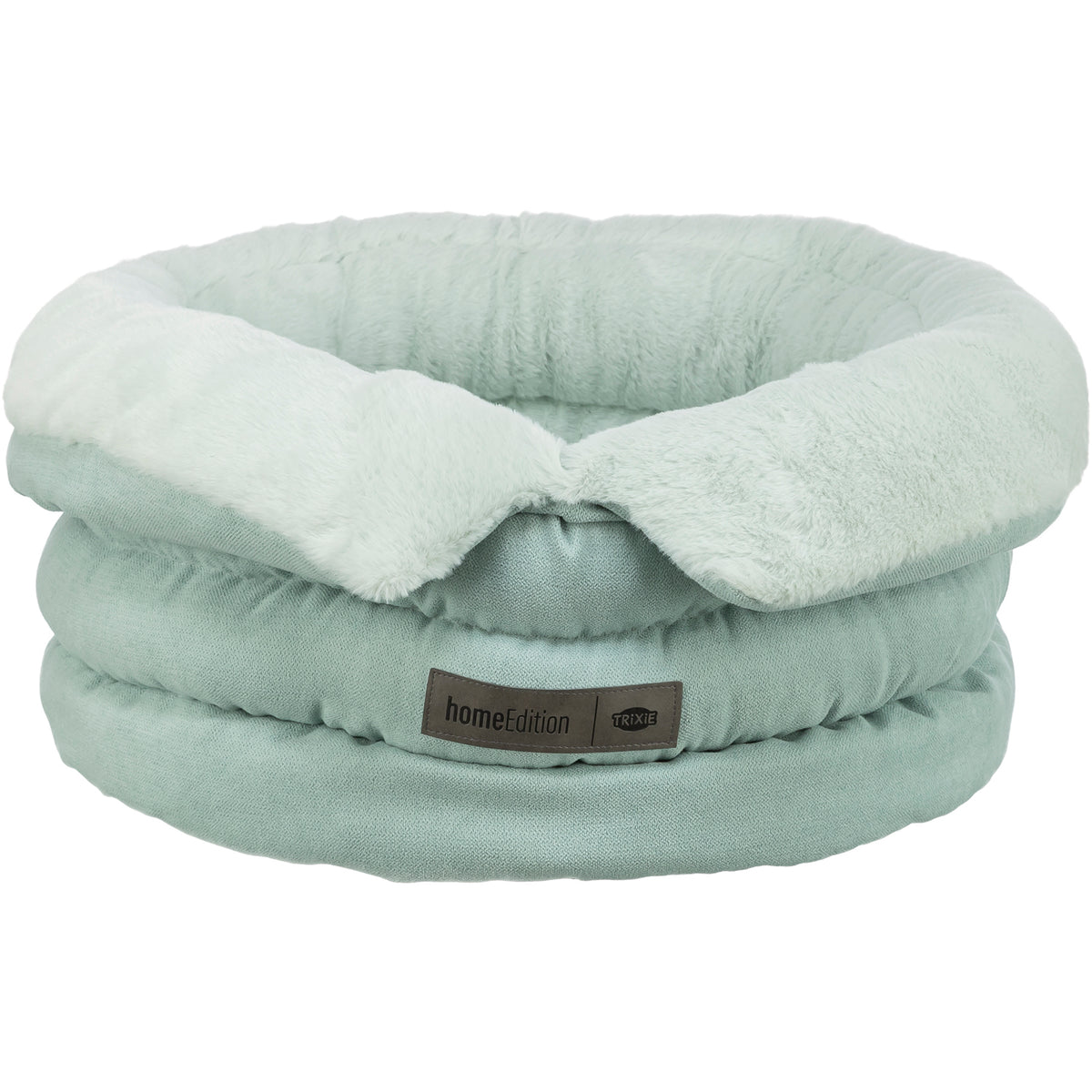 KIZUNA Salvia | Cama Envolvente de Peluche Suave