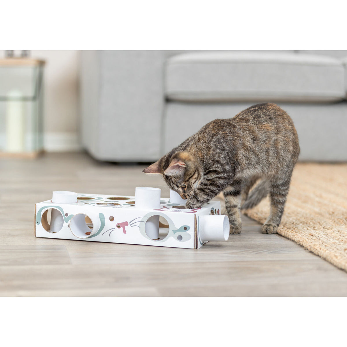 Caja Interactiva de Premios para Gatos Paws’n’Treats | KIZUNA