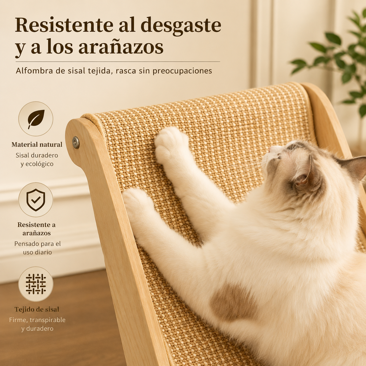 KIZUNA CatLounge | Rascador y Cama de Descanso