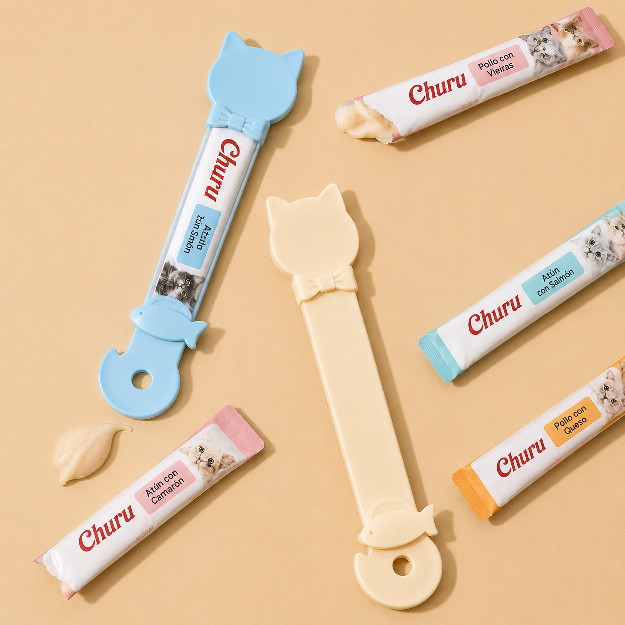 KIZUNA ChuruRoll | Dispensador para snacks líquidos