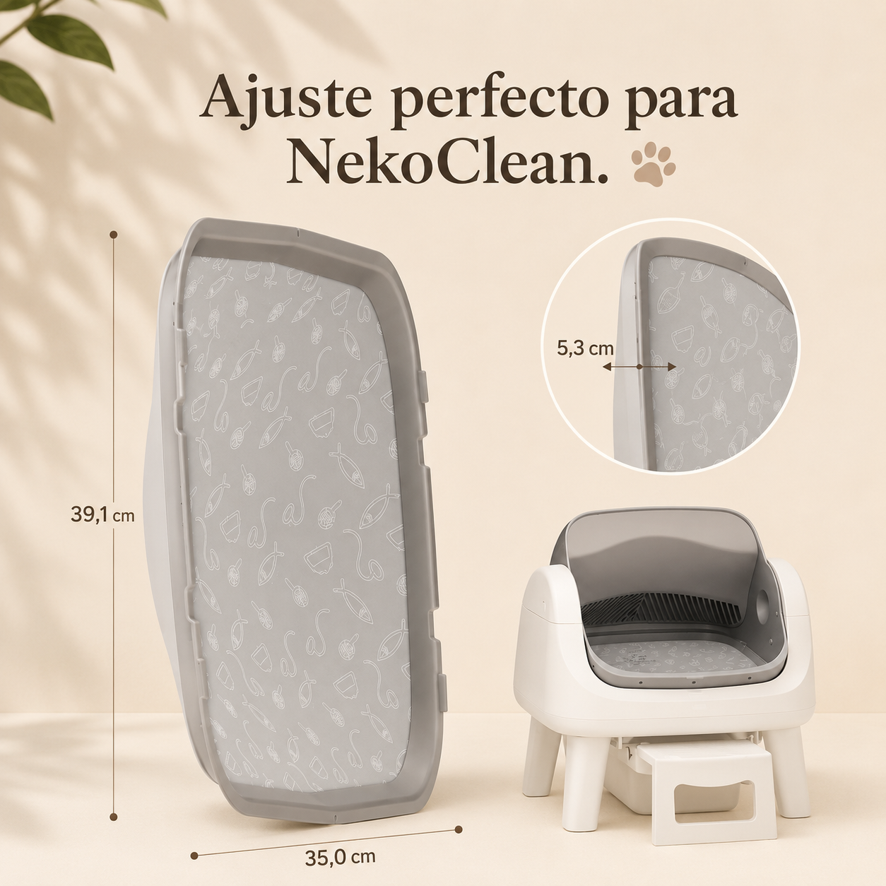KIZUNA NekoMat | Alfombrilla para Arenero