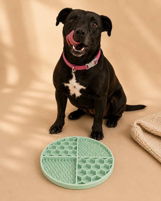 KIZUNA LickiMat | Alfombrilla Interactiva para Lamer Verde