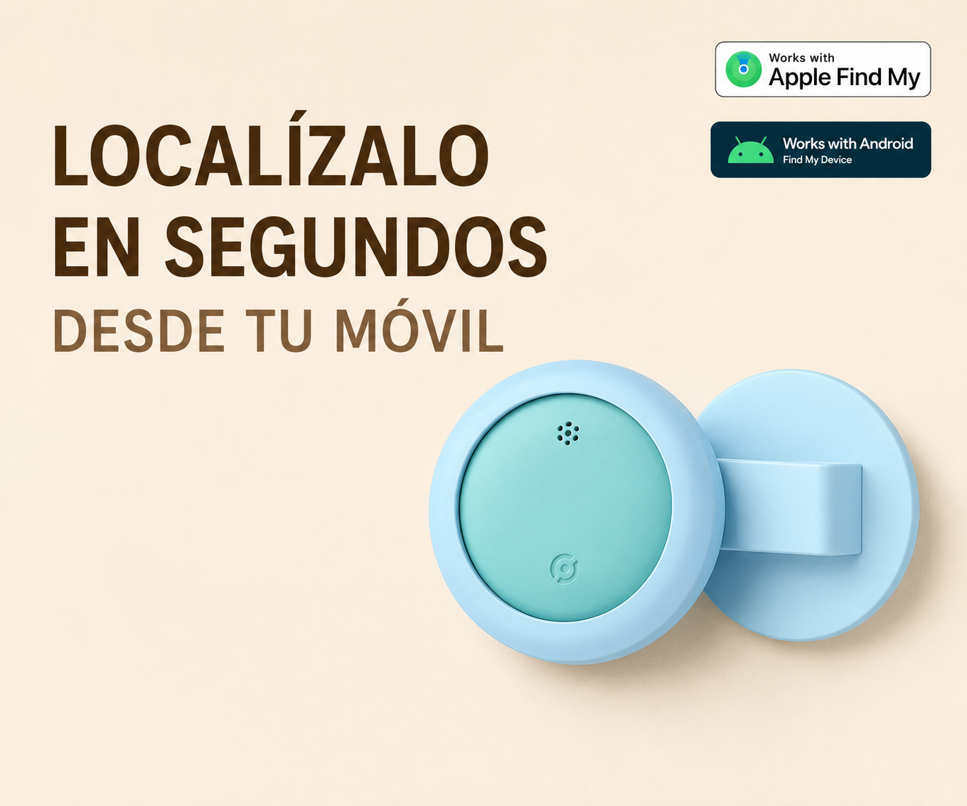Kizuna Guardian GPS | Localizador Inteligente para Perros y Gatos Azul
