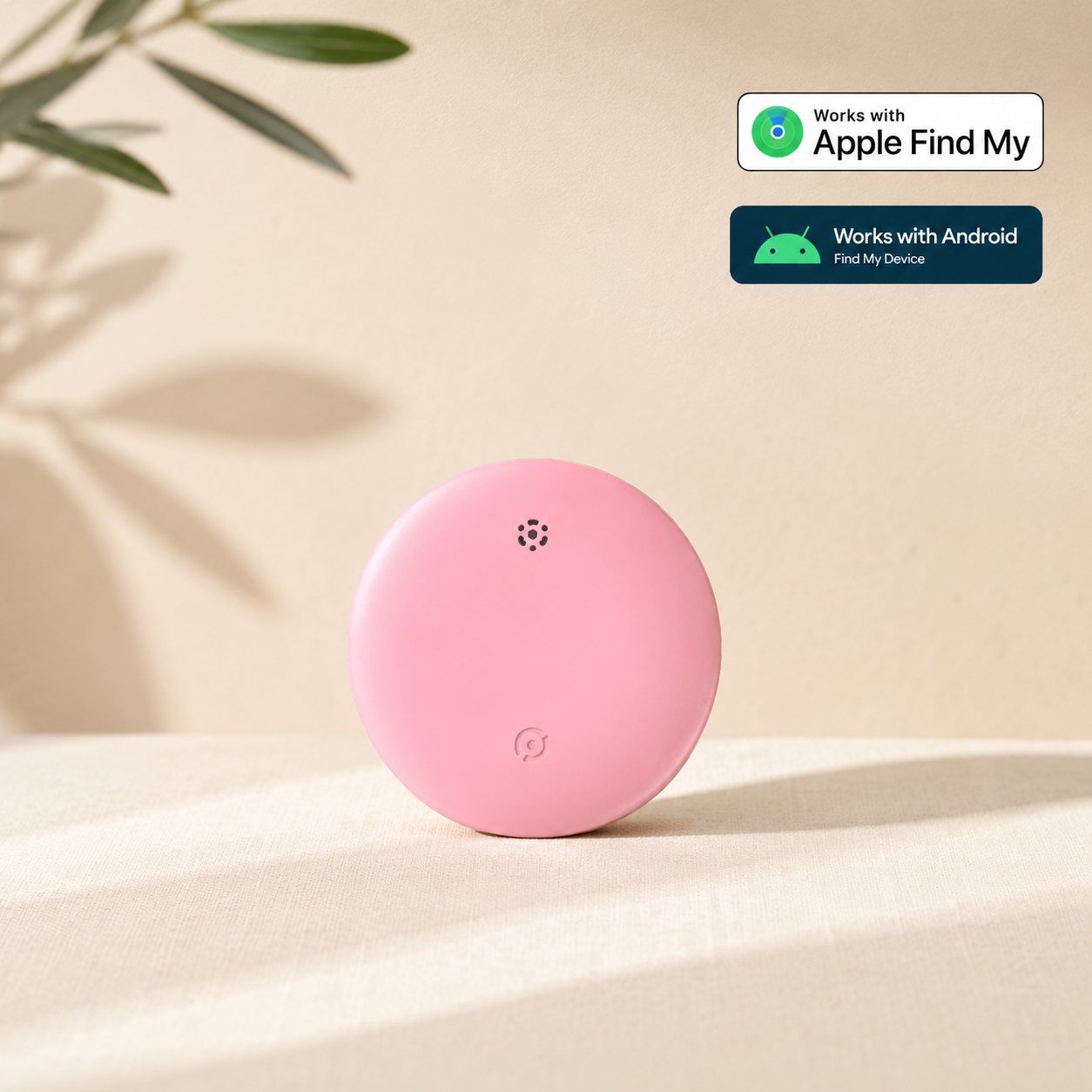 Kizuna Guardian GPS | Localizador Inteligente para Perros y Gatos Rosa