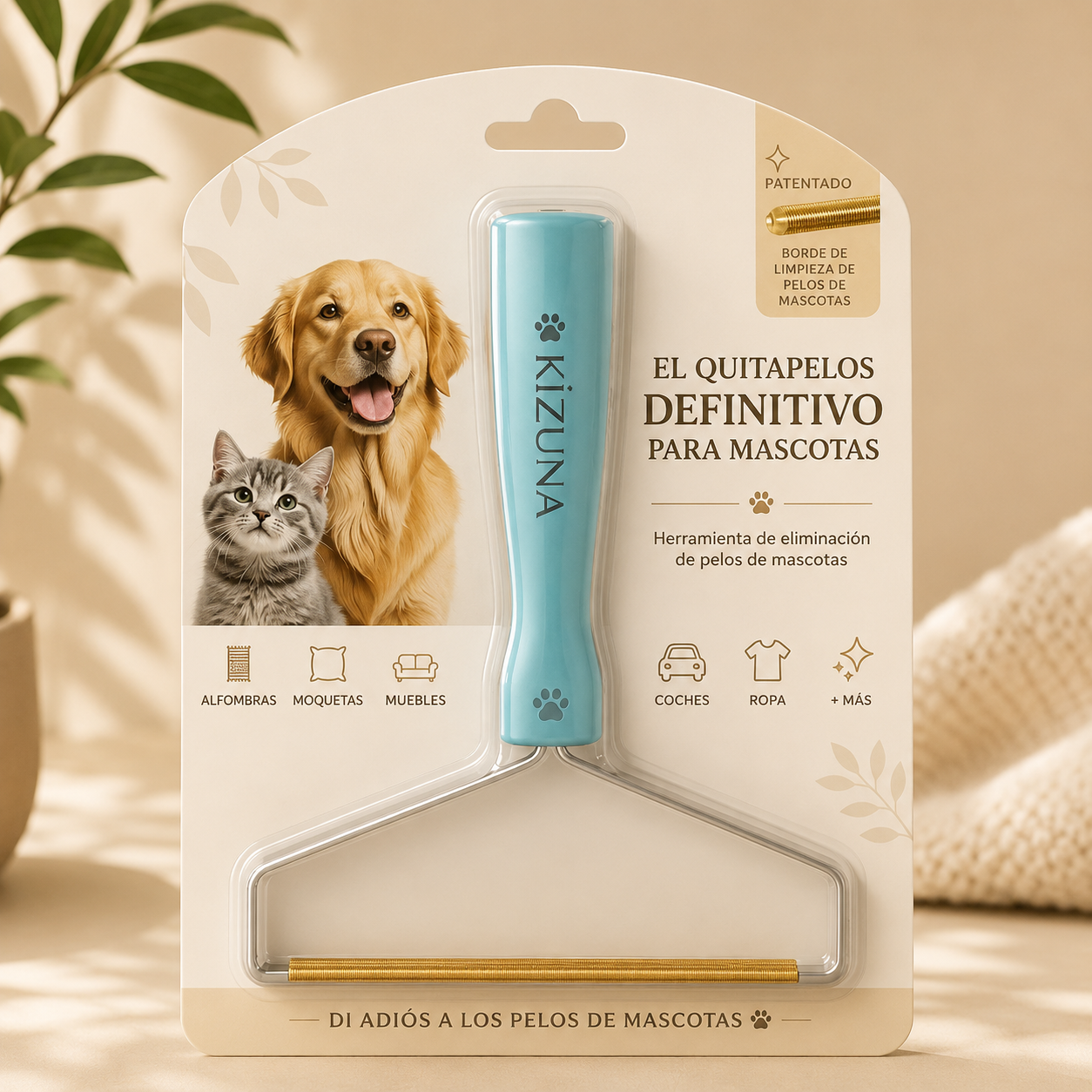 KIZUNA FurRemover | Eliminador de Pelo
