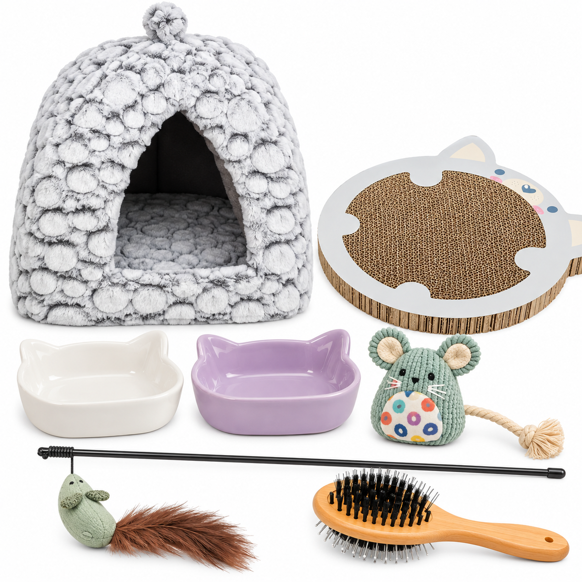 Kit Esencial para Gatos KIZUNA