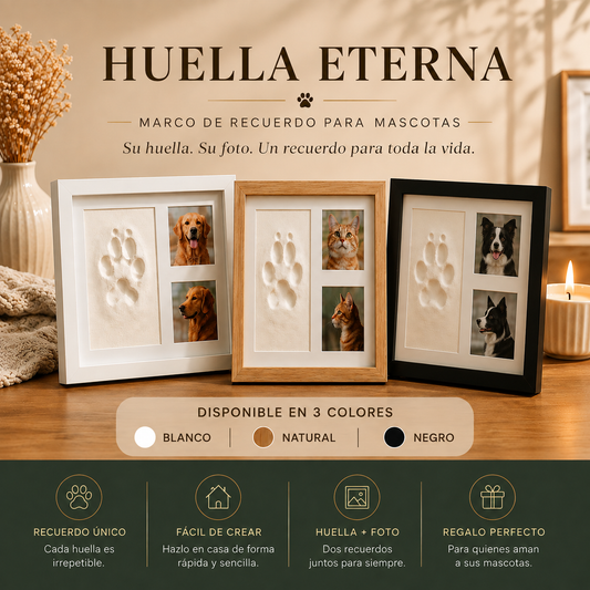 KIZUNA Huella Eterna | Marco de Huella y Foto