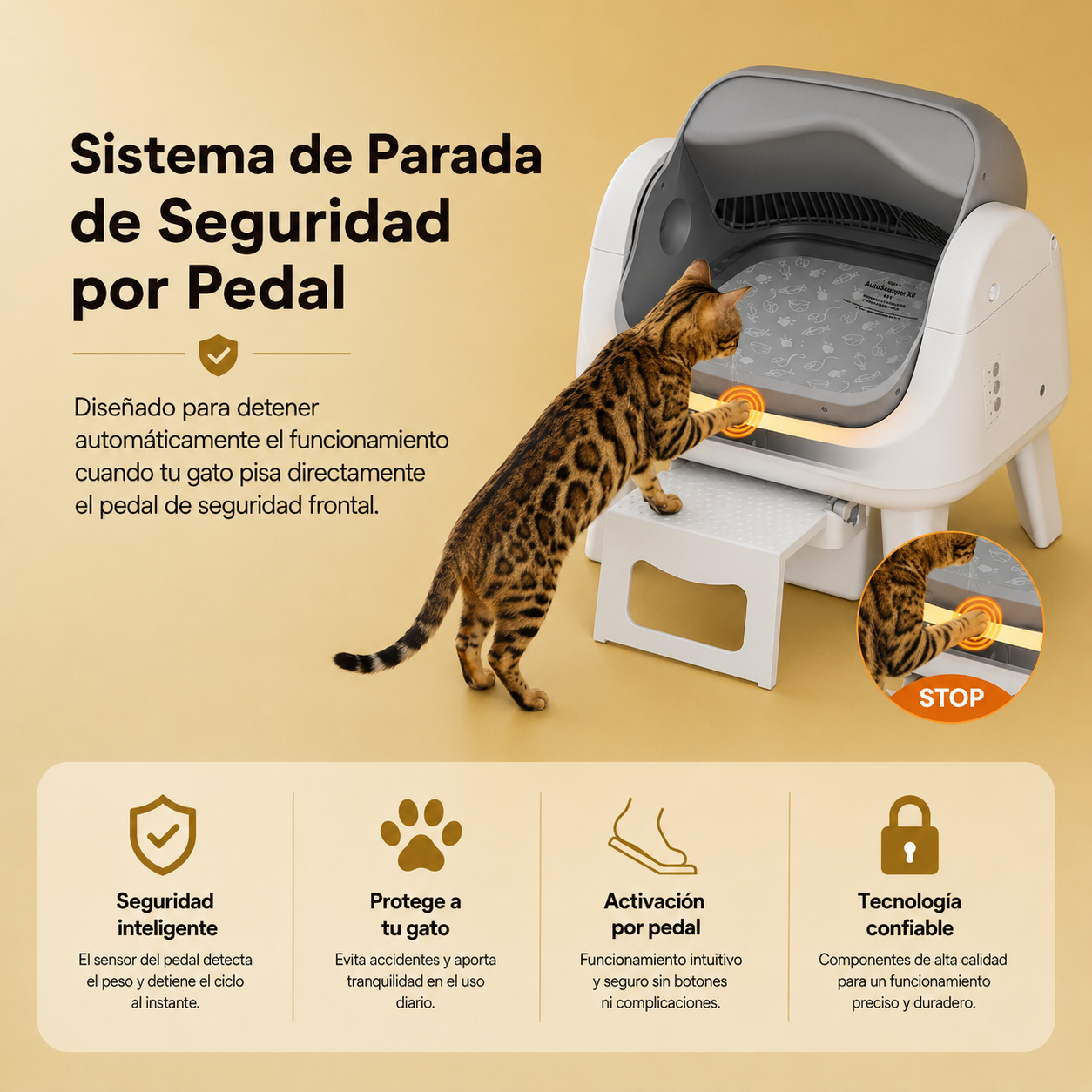 KIZUNA NekoClean | Arenero Automático Inteligente