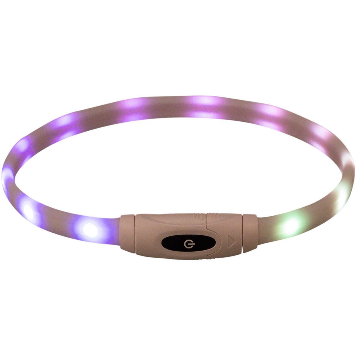 Kizuna Brilla Color | Collar luminoso multicolor USB para perros