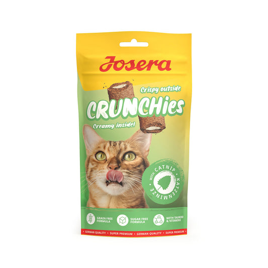 Josera Crunchies con Hierba Gatera para Gatos – 60 g