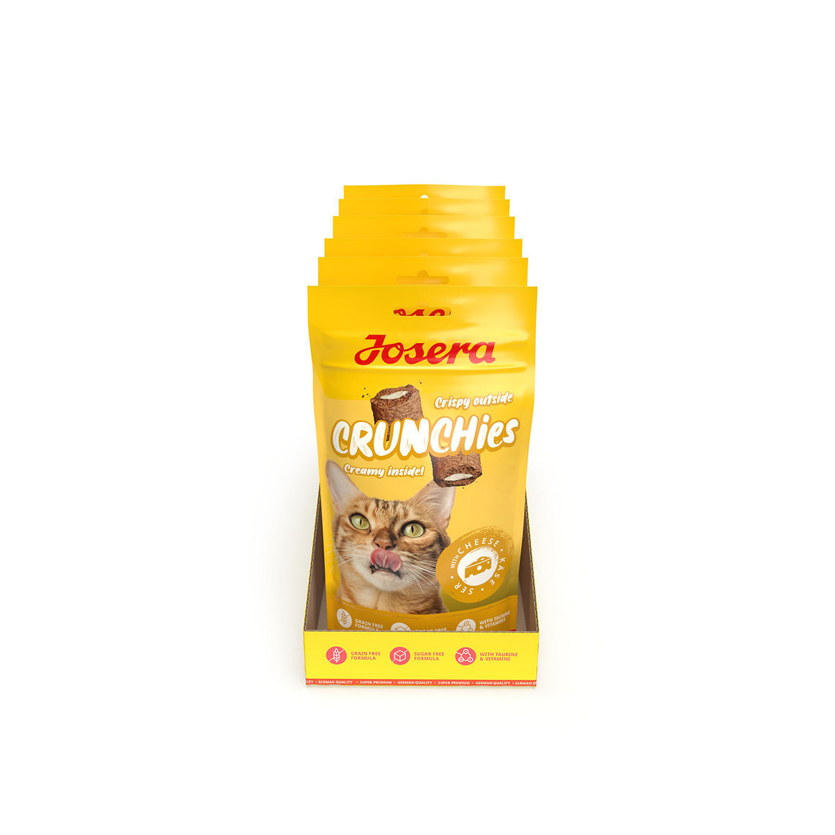 Josera Crunchies con Queso para Gatos – 60 g