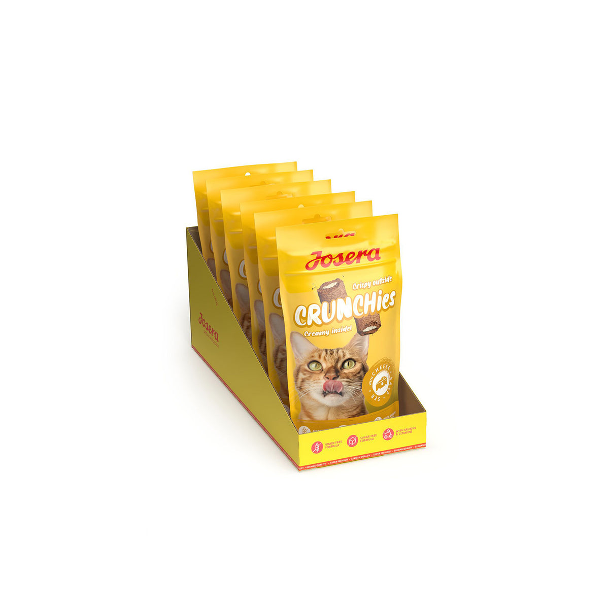 Josera Crunchies con Queso para Gatos – 60 g