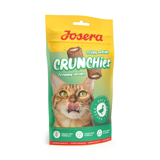 Josera Crunchies de Pato para Gatos – 60 g