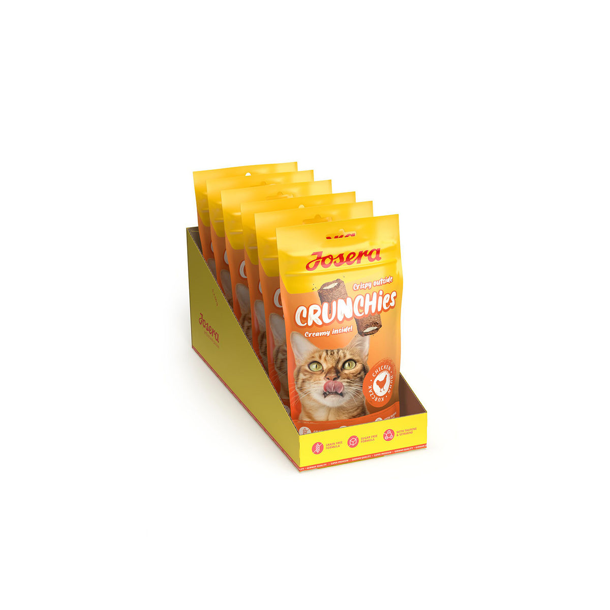 Josera Crunchies de Pollo para Gatos – 60 g