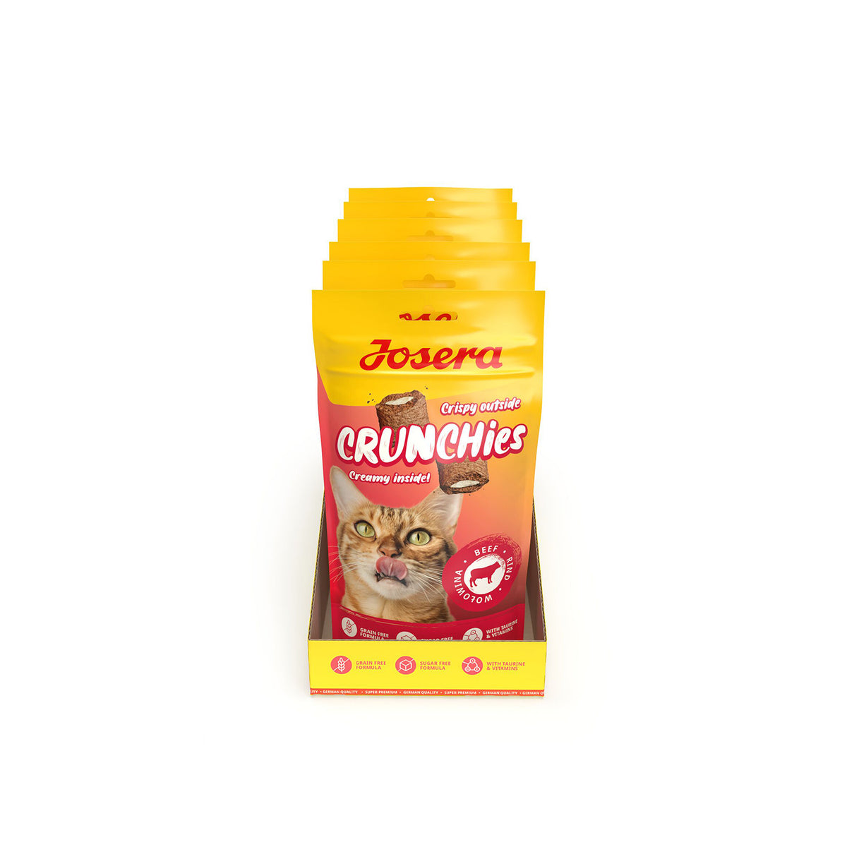 Josera Crunchies de Ternera para Gatos – 60 g