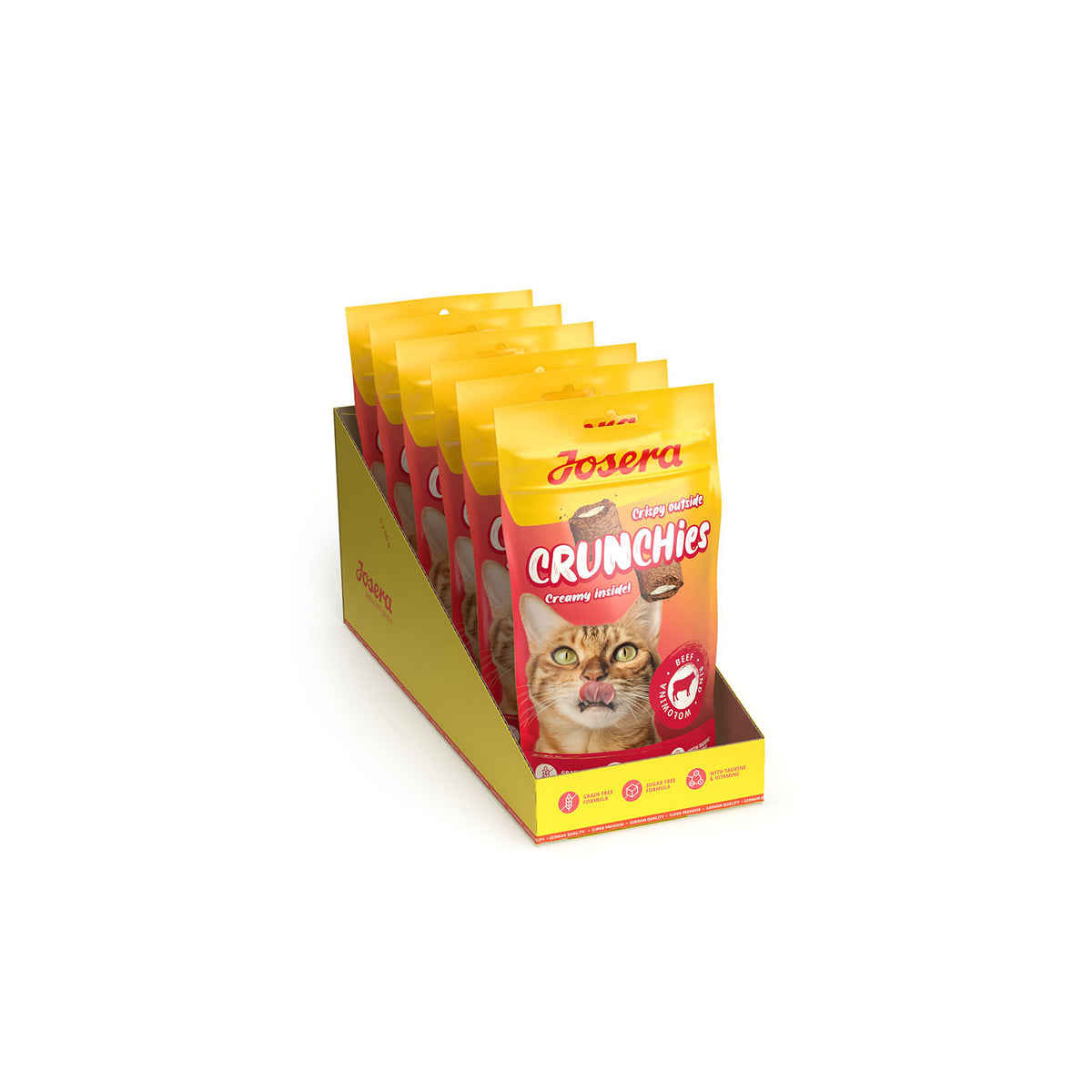 Josera Crunchies de Ternera para Gatos – 60 g