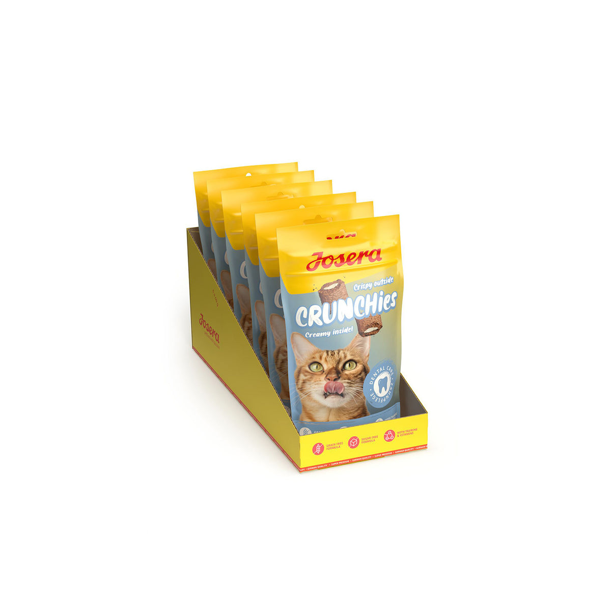 Josera Crunchies Dental para Gatos – 60 g