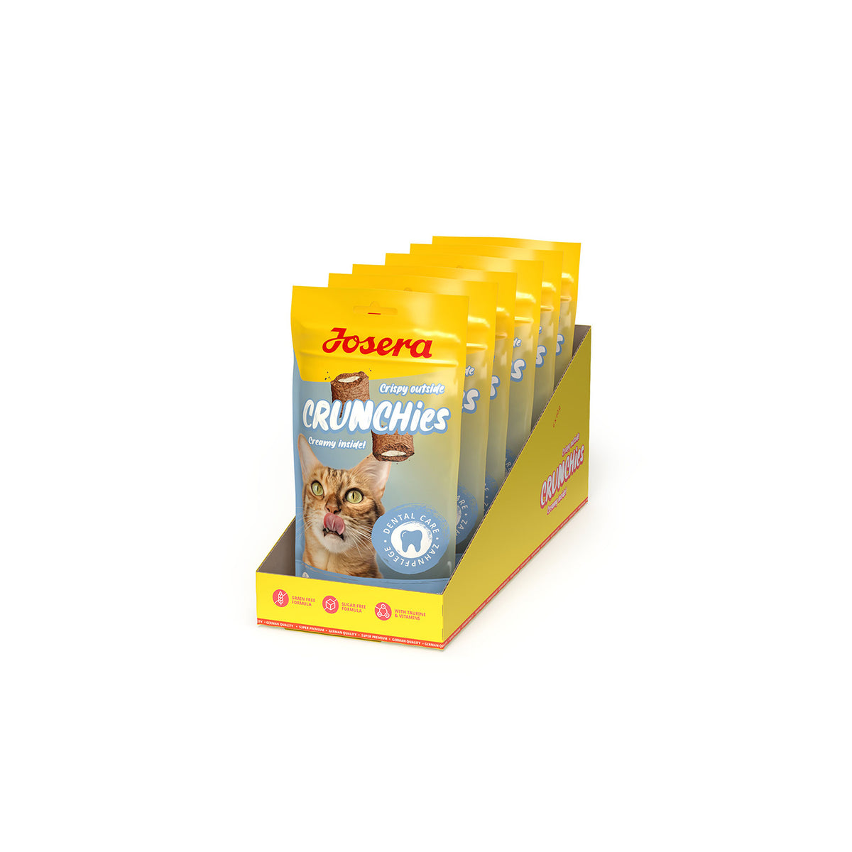 Josera Crunchies Dental para Gatos – 60 g