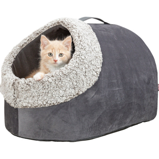 KIZUNA Nara | Cueva Térmica Acolchada para Gatos