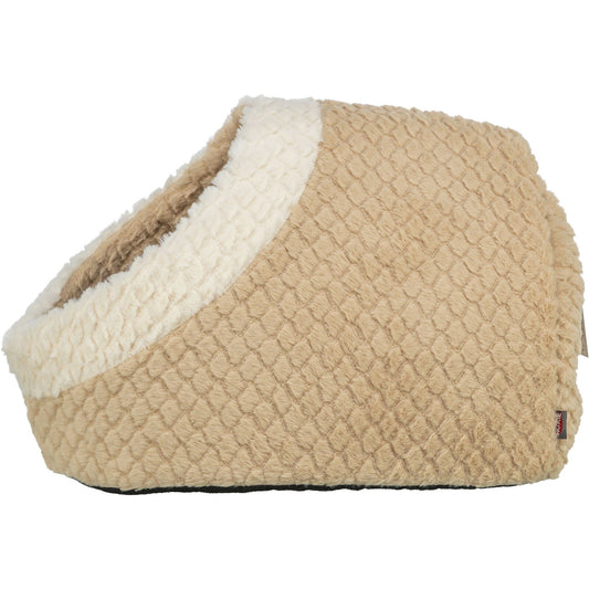 KIZUNA Kaline | Cueva Acolchada de Felpa Suave Beige