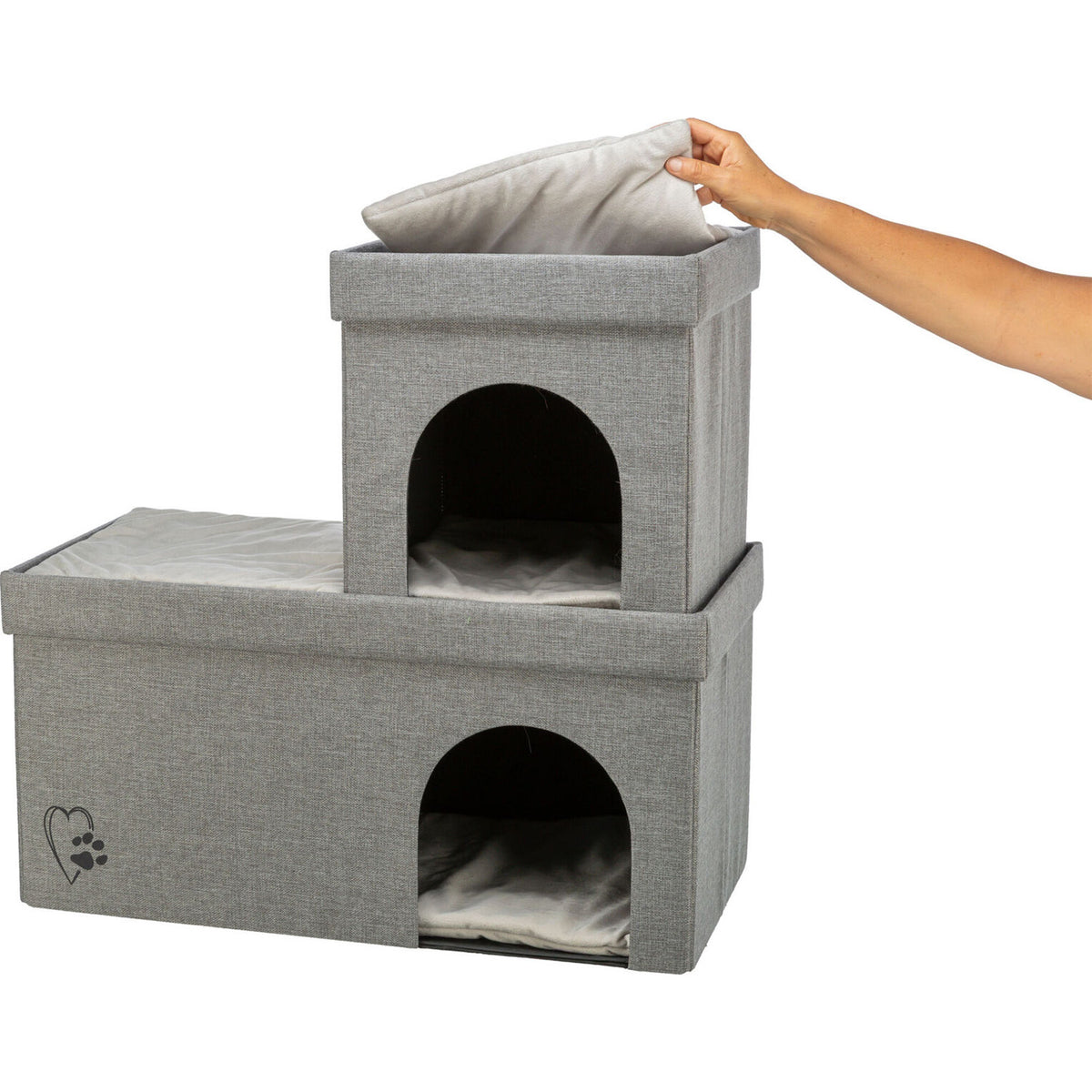 KIZUNA Kimy | Cueva Modular 3 en 1 para Gatos