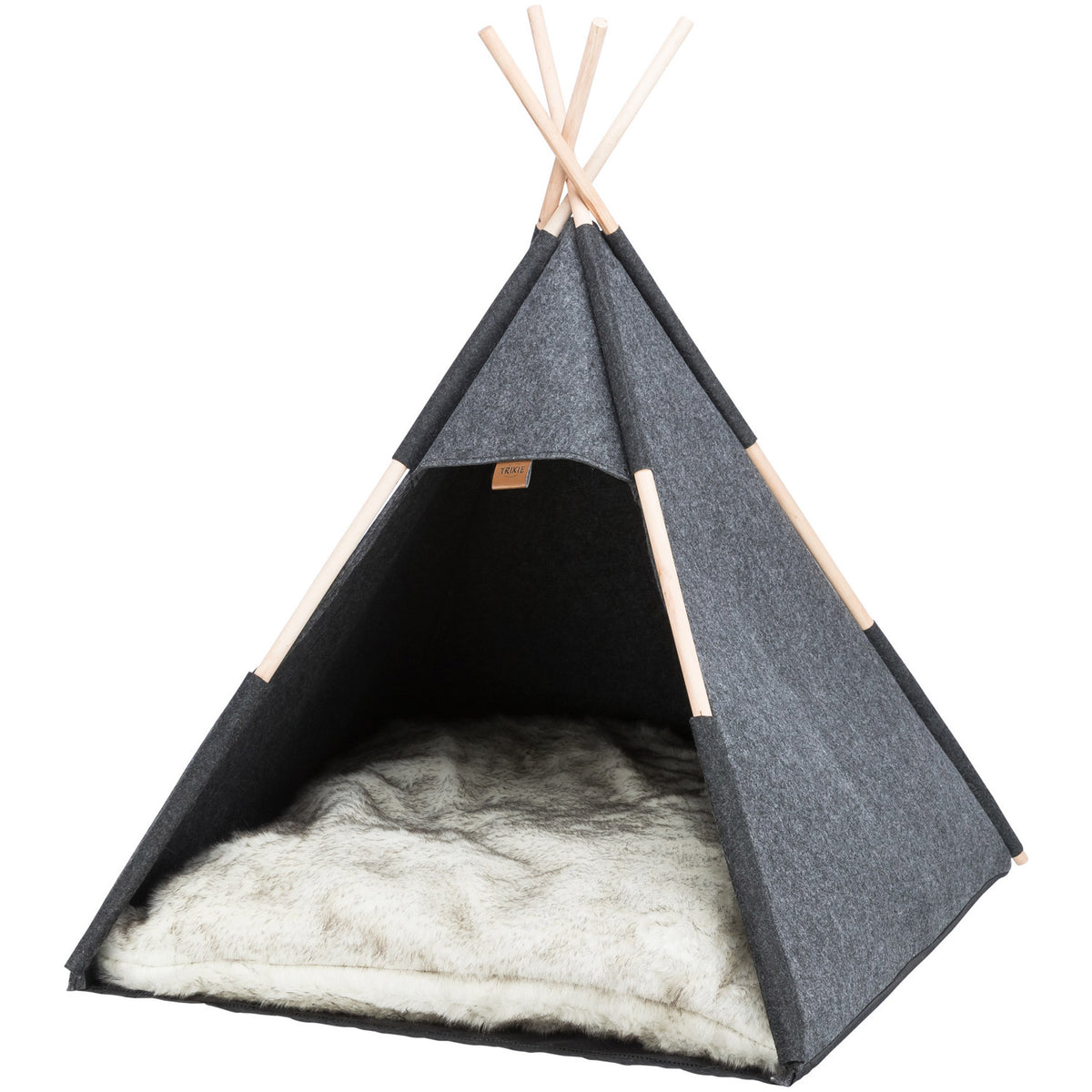 KIZUNA Tipi | Cueva Refugio con Cojín para Perros