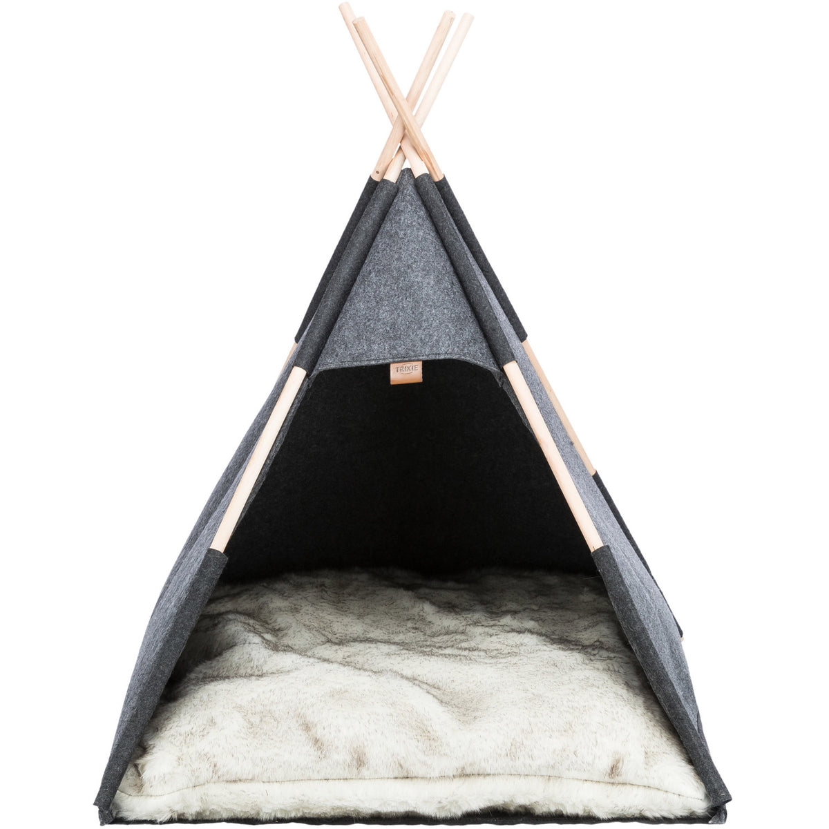 KIZUNA Tipi | Cueva Refugio con Cojín para Perros
