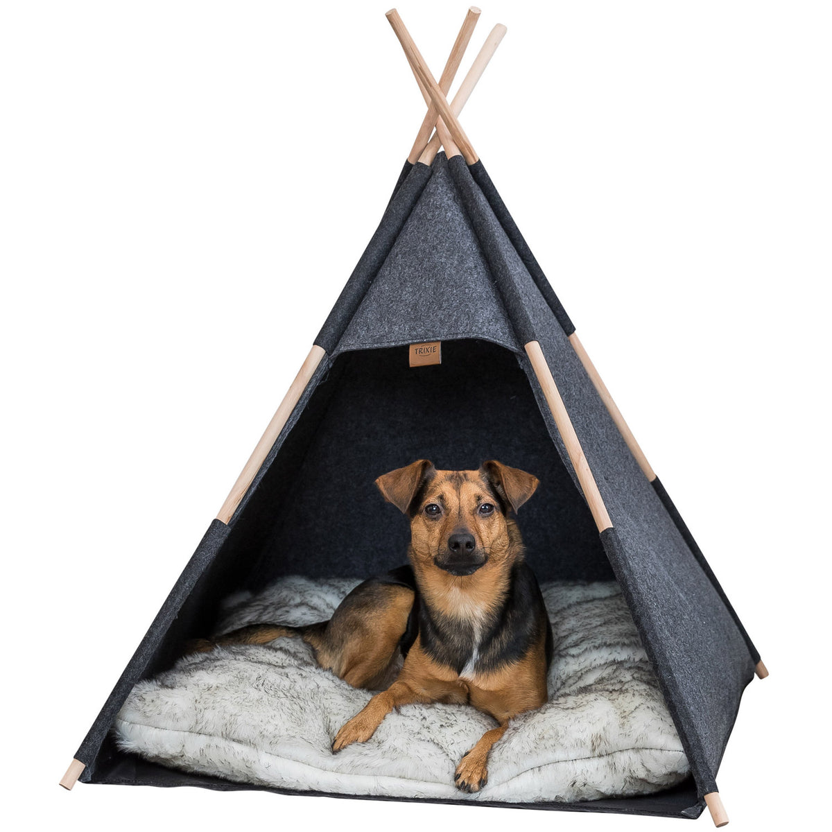 KIZUNA Tipi | Cueva Refugio con Cojín para Perros
