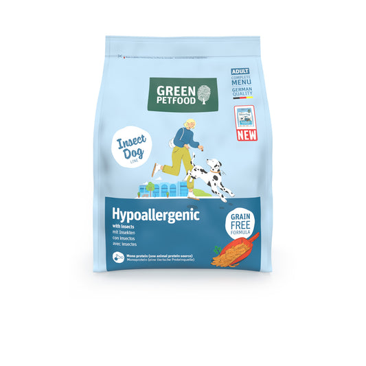 Green Petfood Hypoallergenic Insects | Pienso Hipoalergénico sin Cereales para Perros Adultos
