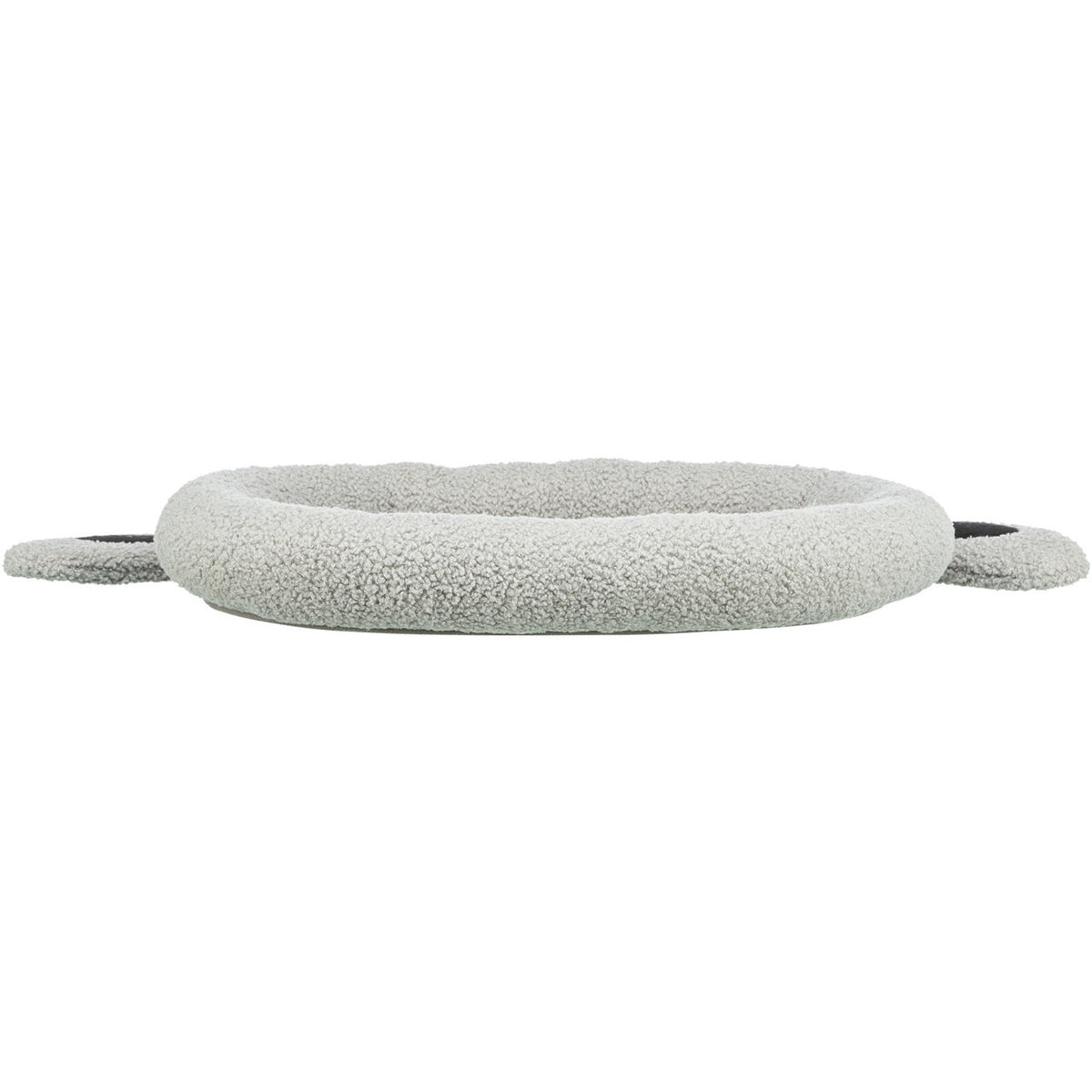 KIZUNA Junior | Cama Redonda de Peluche Teddy