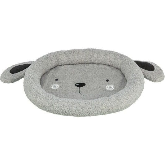 KIZUNA Junior | Cama Redonda de Peluche Teddy