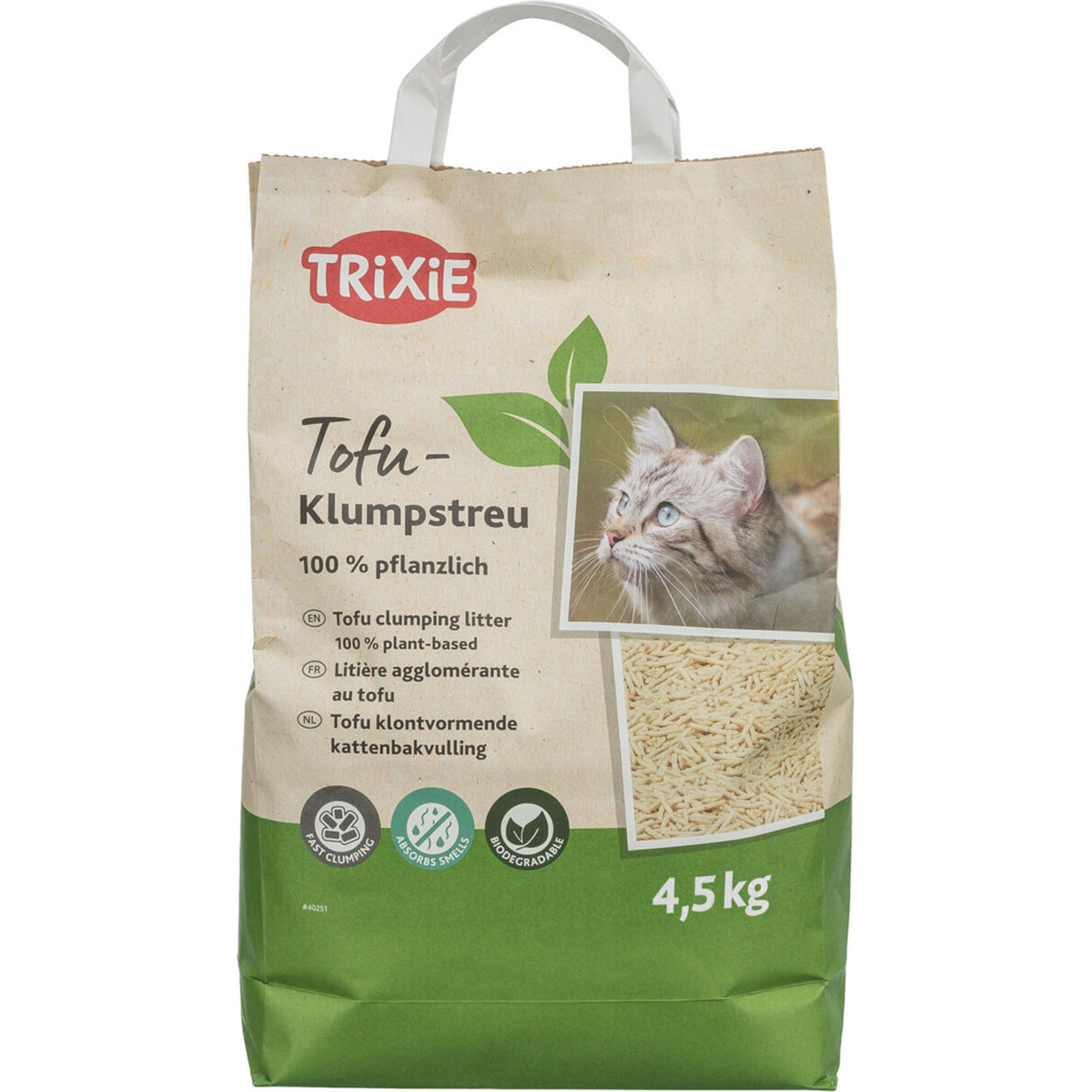 KIZUNA TofuClean | Arena Aglomerante Vegetal para Gatos