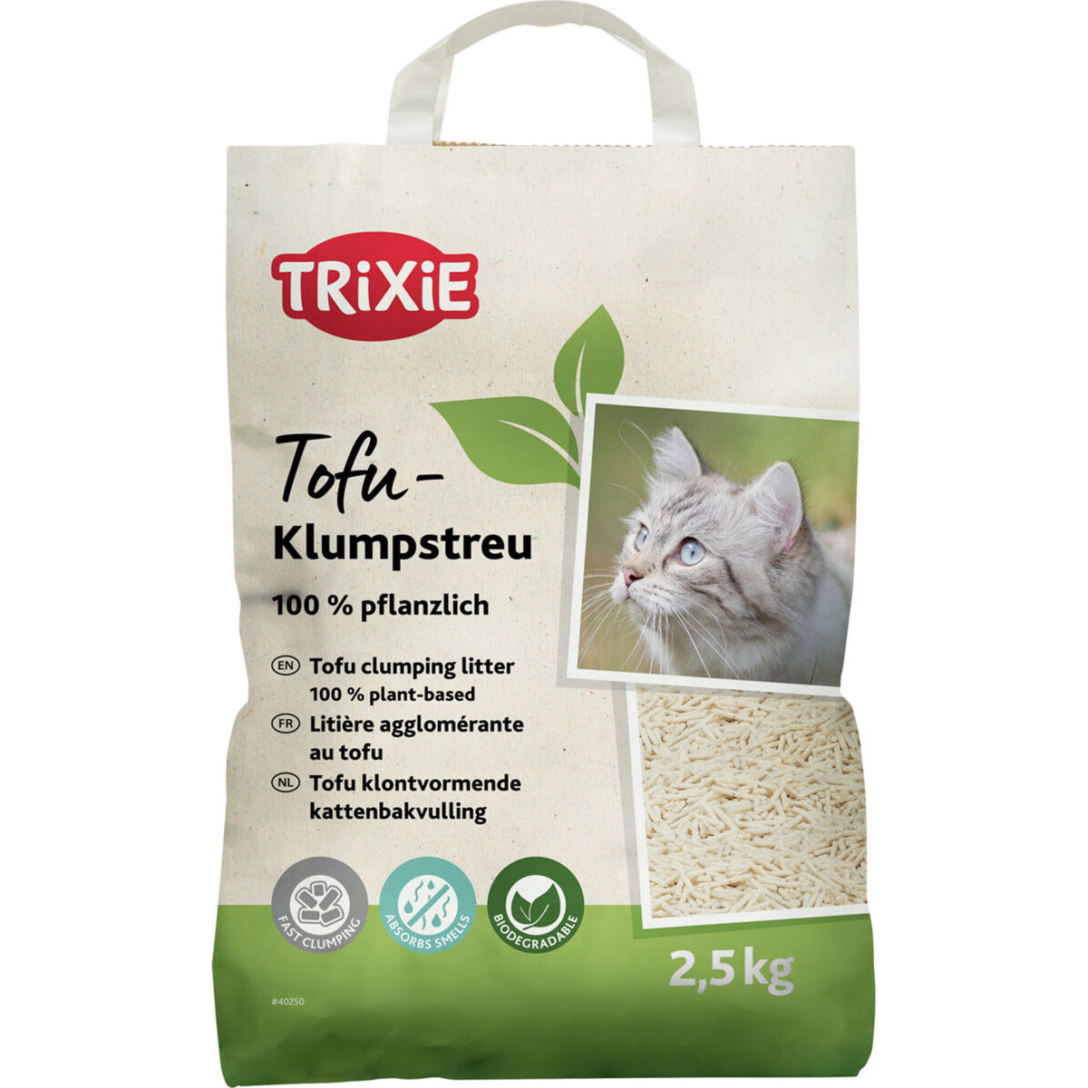 KIZUNA TofuClean | Arena Aglomerante Vegetal para Gatos