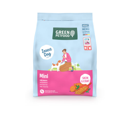 Green Petfood Mini Insects | Pienso sin Cereales para Perros Pequeños