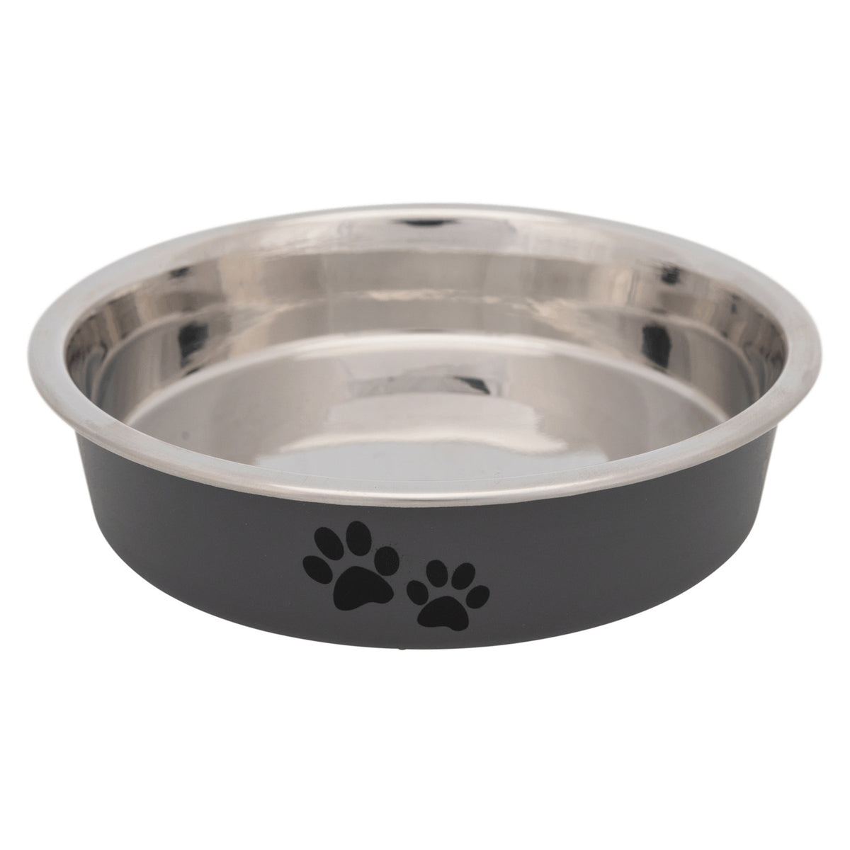 KIZUNA SteelFlat | Comedero de Acero Inoxidable para Gatos de Hocico Corto