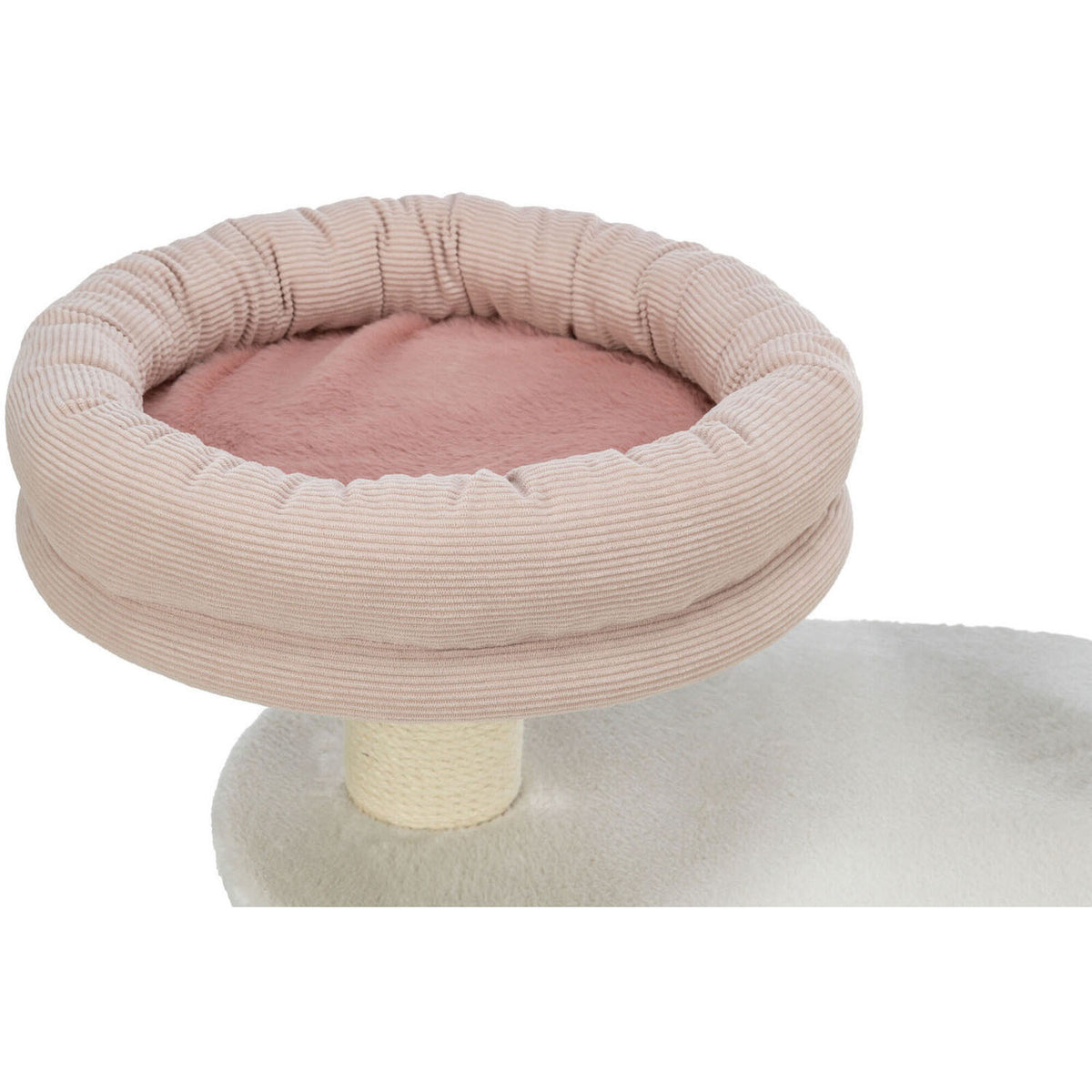 KIZUNA Isabella | Rascador con Cama, Hamaca y Zona de Juego para Gatos