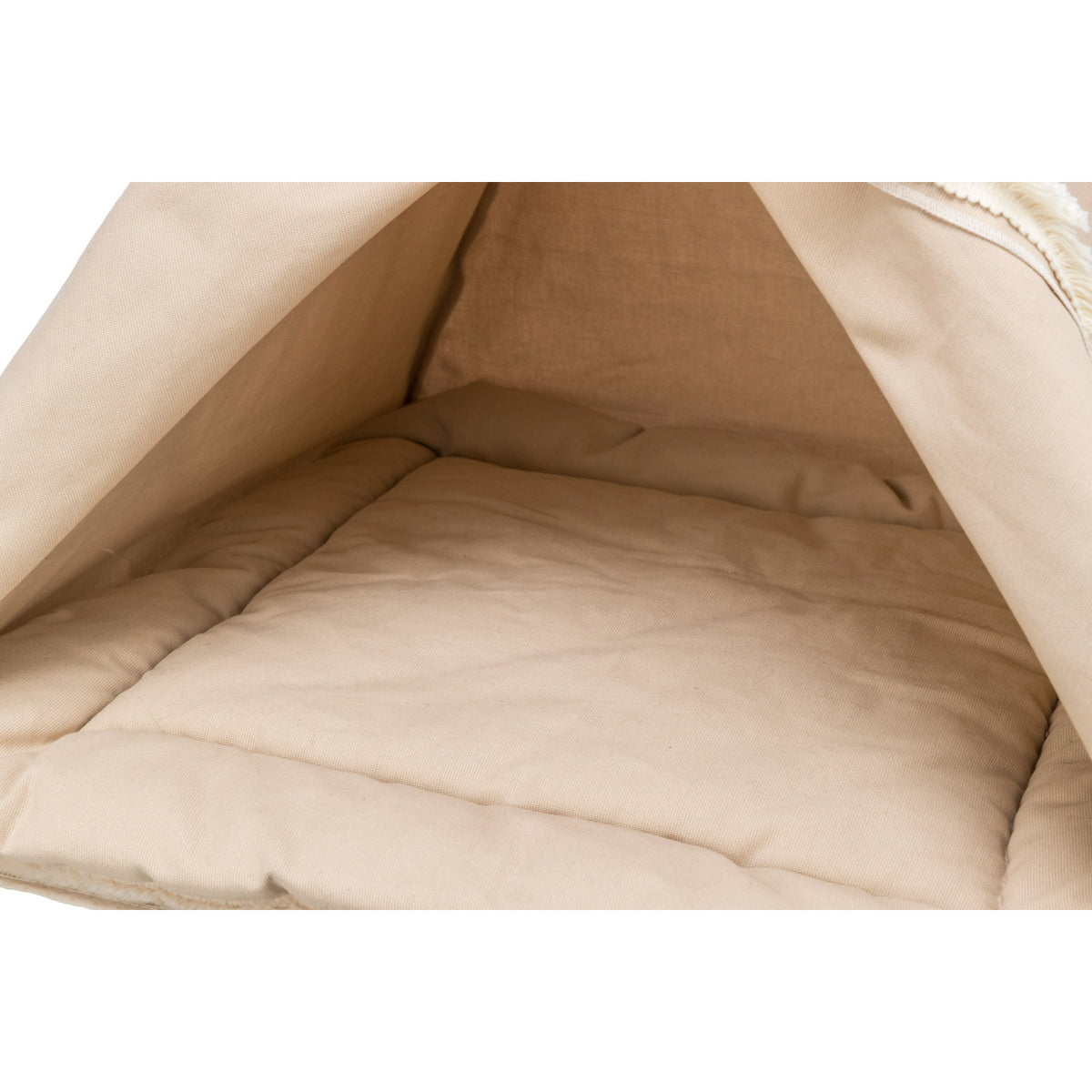 KIZUNA Boho | Tipi Refugio con Cojín para Gatos