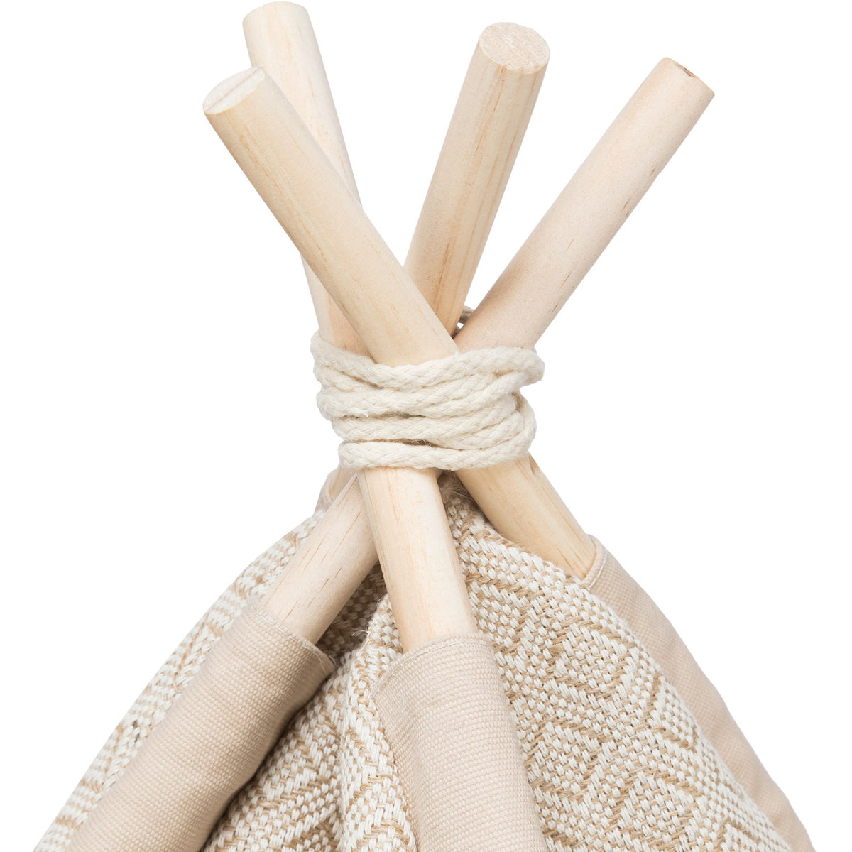 KIZUNA Boho | Tipi Refugio con Cojín para Gatos