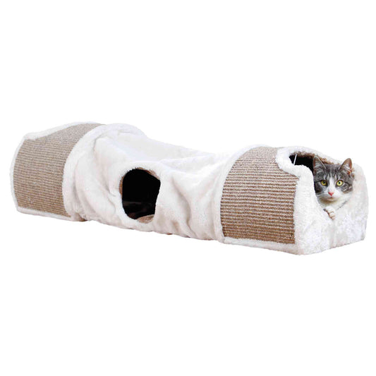 KIZUNA NekoTunnel | Túnel Rascador con Cuevas para Gatos