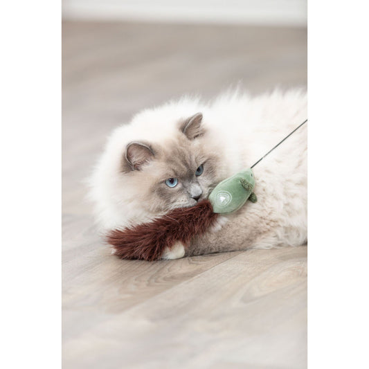 Varita de Juego con Ratón para Gatos | KIZUNA