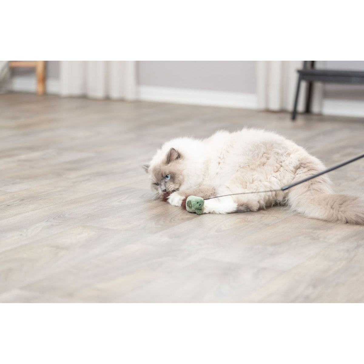 Varita de Juego con Ratón para Gatos | KIZUNA