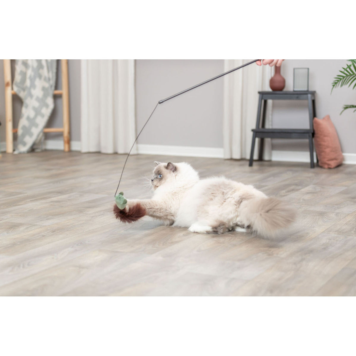Varita de Juego con Ratón para Gatos | KIZUNA
